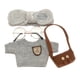 thumbnail image 5 of Ropa Y Accesorios De Muñeca Suave Para Muñecas De Peluche De 25 ~ 30 Cm Gris B, 5 of 5