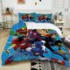 thumbnail image 1 of Avengers Bedding Set Cartoon Anime Marvels Hero Hulk Duvet Cover Set For Kids Boys Girls Adults Bedroom Decoration Bed Sheets, 1 of 5