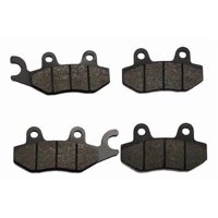 Genérico - Pastillas Freno Delanteras Y Traseras Moto Kawasaki Klr 650