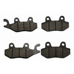 Genérico - Pastillas Freno Delanteras Y Traseras Moto Kawasaki Klr 650