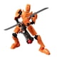 thumbnail image 3 of Figura De Acción De Robot Modelo Móvil Multiarticulada Para Niños, Niñas Y Niños, Color Naranja, 3 of 3
