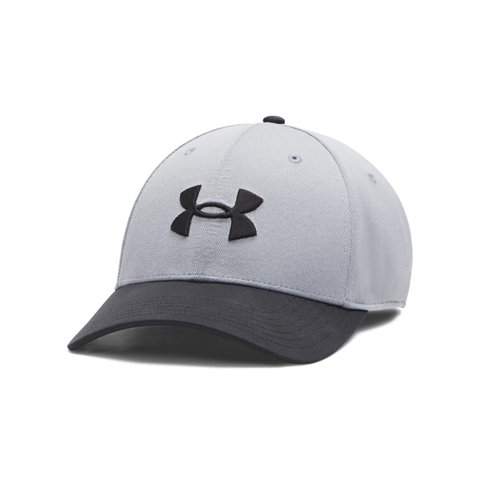 Gorra Under Armour Blitzing Stretch Fit, Acero/Negro, Talla L/Xl