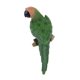 thumbnail image 2 of Loro realista resina animal ornamento animal colgando 31cm mira izquierda verde, 2 of 4