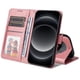 thumbnail image 2 of Funda Billetera para Xiaomi 14 Ultra con Porta Tarjetas y Soporte Ajustable Rosa, 2 of 5