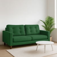 Latam Home - Sofa Napoles 2C Tela Velvet Verde