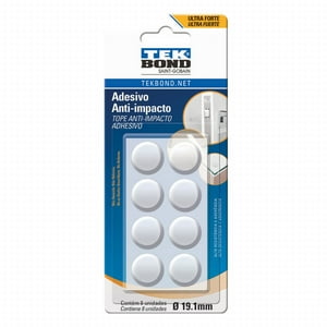 Tekbond - Topes De Muebles Redondo M - 19,1Mm 8Un. -