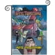 thumbnail image 1 of Motel Transilvania-bandera de jardín temática. Regalo perfecto para fans, amigos y familiares, ideal para actividades al aire libre y decoración de fiestas.28CM*45CM, 1 of 5