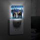 thumbnail image 4 of Friends / Amigos Luz nocturna LED con sensor de anochecer a amanecer para dormitorio, baño, pasillo, escaleras - Lámpara LED nocturna de enchufe, 0.5W - 1 pieza, 4 of 6