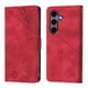 thumbnail image 1 of Funda Cartera para Samsung Galaxy S24 Plus con Soporte y Ranuras, Resistente a Golpes y Rayones Rojo, 1 of 6