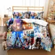thumbnail image 1 of Grand Blue Bedding Set Double Bed Linen Set Bed Sheets, 1 of 5
