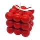thumbnail image 1 of Velas Decorativas Aromáticas Vela Burbuja Vela Cubo Rubik ROJO, 1 of 1