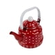 thumbnail image 3 of Tetera Esmaltada Para Top 1.1L Multiusos Para Restaurant Office Pot Red, 3 of 5