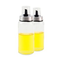 Qualitydesign - Set 2 Botellas Dispensadoras Aceite Vinagre 250Ml Classic Vidrio