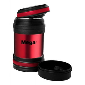 Disparo - Termo De Comida Marca Mega Maxx 0,4 Litros Acero Rojo