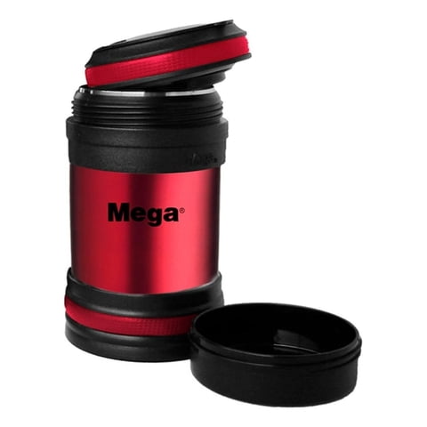 Disparo - Termo De Comida Marca Mega Maxx 0,4 Litros Acero Rojo