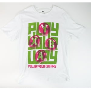 Polera Hombre You Xbox Symbol Blanco