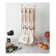 thumbnail image 1 of Set Utensilios De Cocina 7 Piezas Con Soporte De Metal, 1 of 3