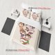 thumbnail image 1 of Chibi Volleyball Character Stacked Illustration Pattern Set Soft and Comfortable Bedding Set, 1 of 1