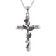 thumbnail image 4 of 1pc Stylish Floral Cross Pendant Necklace - Perfect for Casual and Formal Occasions, 4 of 5