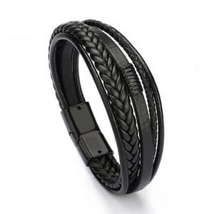 Mercado Cbf - Pulsera Moderna Y Elegante De Cierre Magnético Eco Cuero