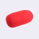thumbnail image 1 of Xiao Hua Juego de almohada cilíndrica roja de 1 pieza, almohada de 11,81 × 6,3 pulgadas, almohada lateral para el cuello, almohada corporal cilíndrica, almohada de soporte lumbar., 1 of 2