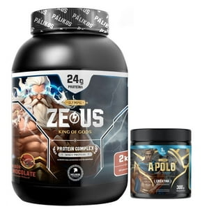 Palikos Fitness - Proteina Zeus Complex 2Kg Chocolate + Creatina Apolo 300G