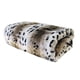 thumbnail image 1 of Manta decorativa de lujo Plutus Brands Plutus Snow Lynx de piel sintética, 150 x 180 cm, 1 of 2