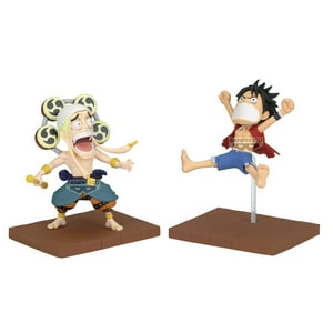 Banpresto - Figura Coleccionable Bandai One Piece Wcf Log Stories Luffy/Enel