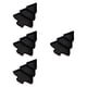 thumbnail image 1 of 4x Bandejas Para Servir Bocadillos Adornos Navide?os Bandejas Para Bocadillos Para Dulces Bocadillos Pasteles Negro, 1 of 5