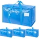 thumbnail image 1 of Bolsas para Mudanza TICONN Extra Grandes 24 Galones Paquete de 4 Azul Cielo, 1 of 9