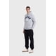 thumbnail image 4 of Polerón Hombre Hoodie Print Gris Melange, 4 of 4