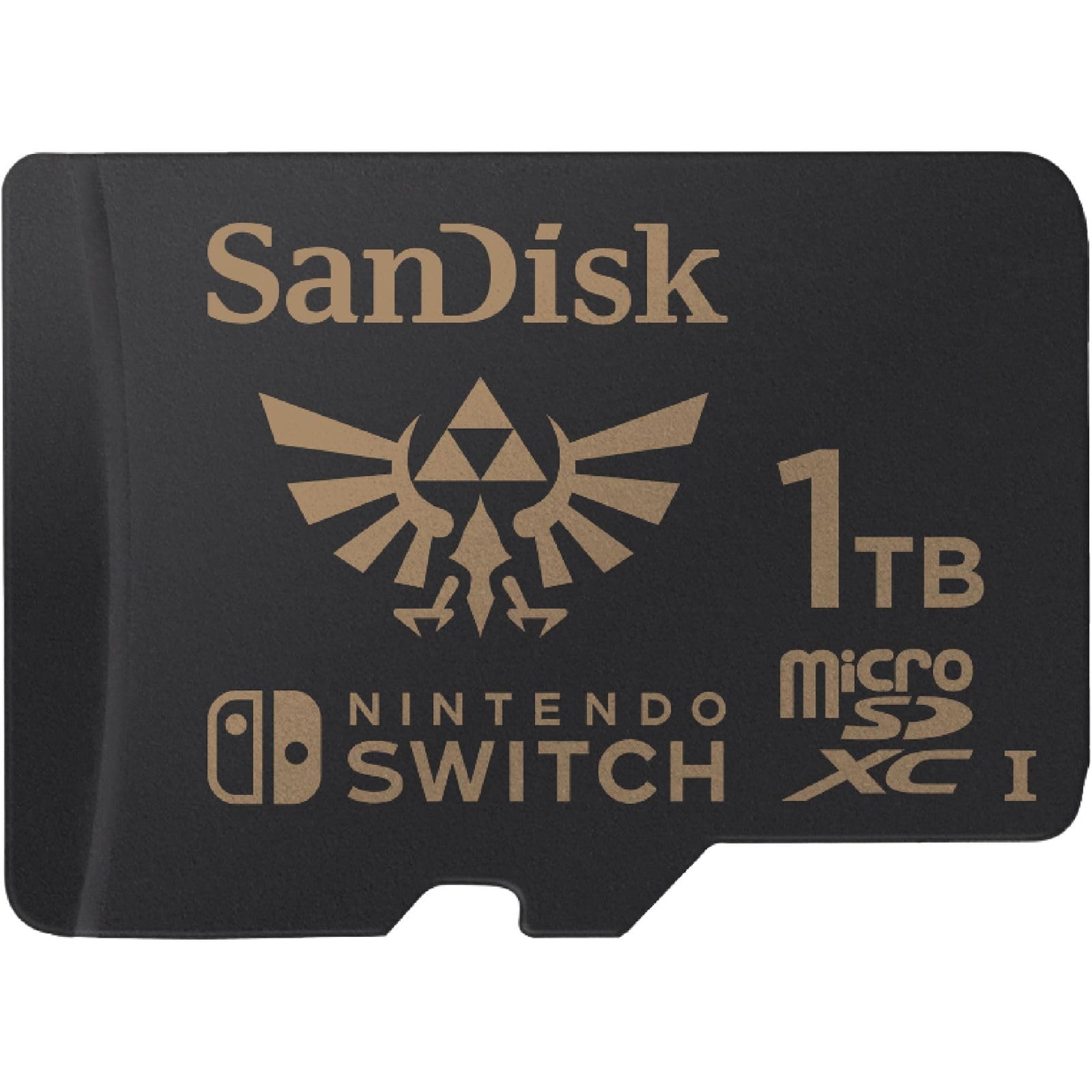 Tarjeta De Memoria Sandisk Microsdxc De 1 Tb Con Licencia Para Nintendo Switch