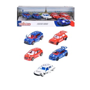 Set 5 Autos Clásicos French Touch Majorette Multicolor