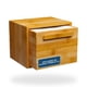 thumbnail image 1 of Caja de bambú con cajón y toallas XL, toalla facial, toallitas de maquillaje, 1 of 9