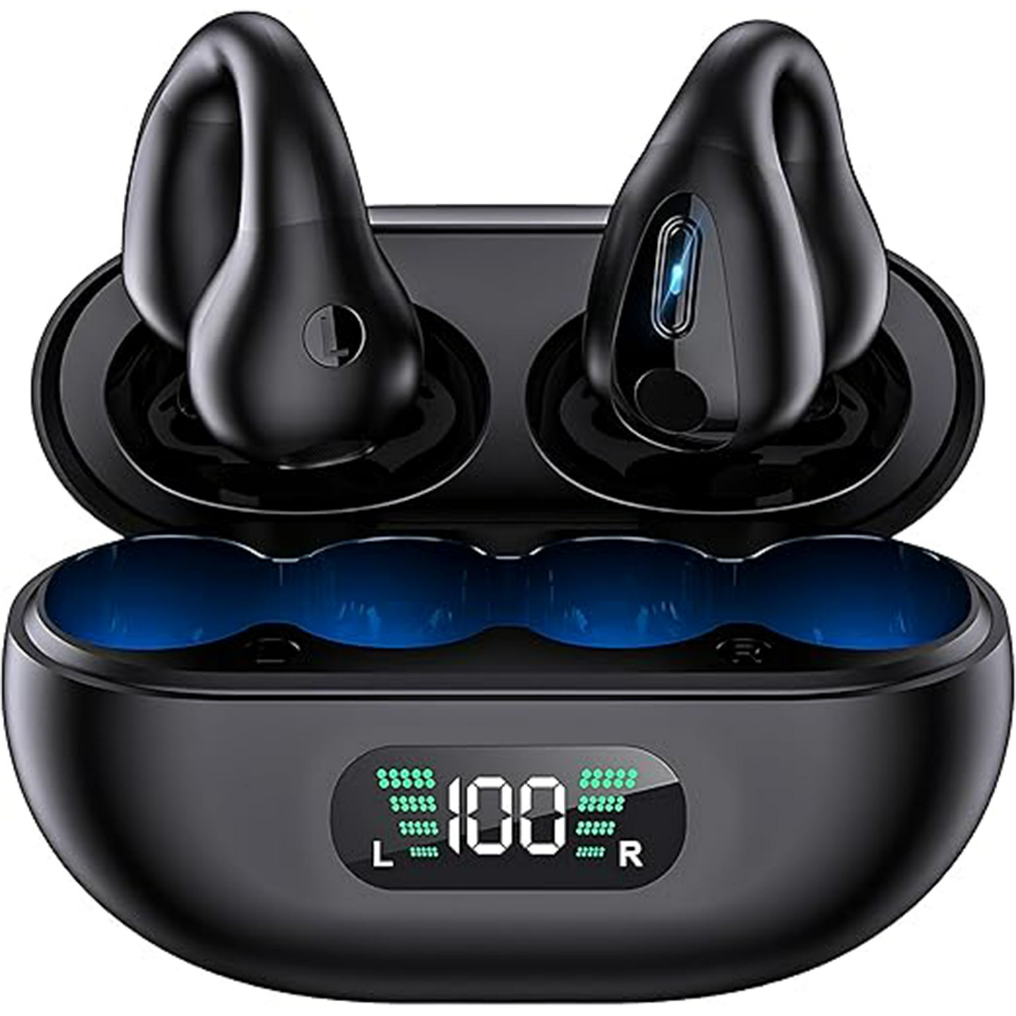 Veatool - Audífonos Inalámbricos Bluetooth 5.0 Tipo Oreja - Sonido Hifi De Alta Fidelidad, Durabilidad Y Ligereza - Sin Retrasos En La Transmisión