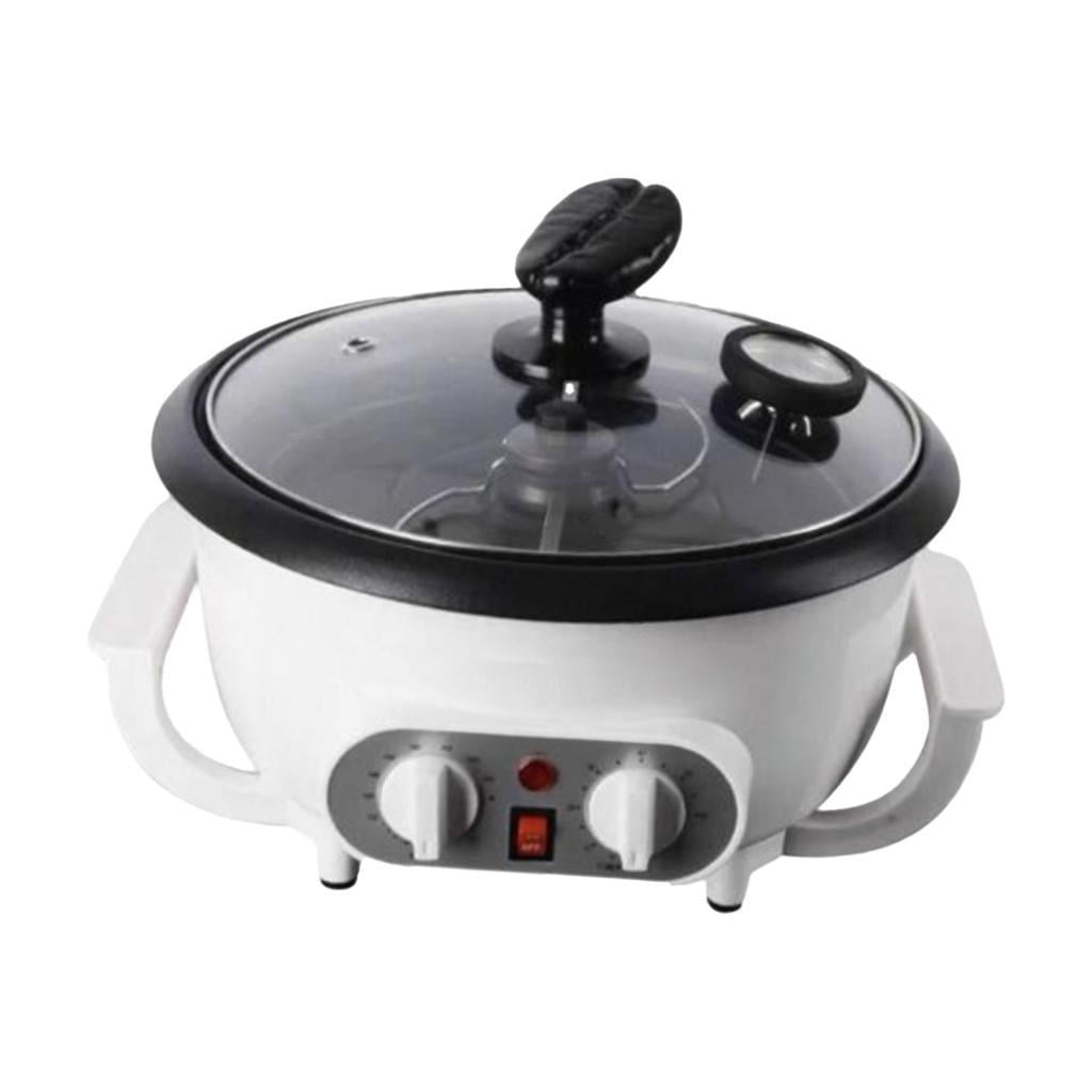 Bothyi - Tostador De Café Eléctrico Para Principiantes, Antiadherente, Para Cacahuetes Y Frutos Secos Caseros, Con Temporizador