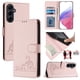 thumbnail image 5 of Funda tipo cartera FOXDOCK para Samsung Galaxy A55 5G con soporte, ranuras, RFID, diseño de gato, 5 of 5