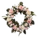 thumbnail image 2 of Guirnalda De Flores Artificiales Seda Rosa Flor Vid Boda Patio Decoración Rosa A, 2 of 5