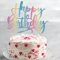 Decoración Para Tartas, Color Kaoenla, Para Feliz Cumpleaños