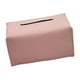 thumbnail image 4 of Dispensador De Servilletas De Caja De Pañuelos De Cuero PU Para Tocador De Mesa Encimera Casa Rosa, 4 of 5