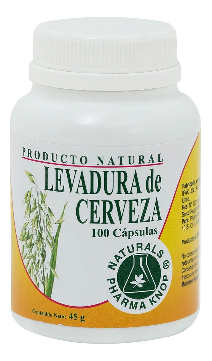 Knop Fitoterapeuticos - Levadura De Cerveza X 100 Com Knop