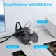 thumbnail image 4 of Regleta Solidock de 12 tomas AC y 6 puertos USB, cable de 1,5 m, 4 of 9