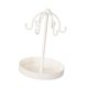 thumbnail image 4 of Soporte Para Joyas, Colgador De Collares, Llavero, Bandeja Para Colgantes, Collares Y Pendientes, Color Blanco, 4 of 5