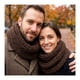 thumbnail image 1 of Bufanda Cuello Estilo Punto Inglés Lana Invierno Abrigado, 1 of 5