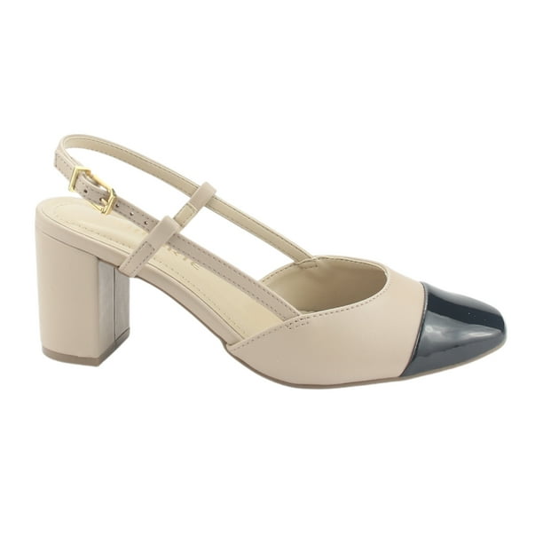 Zapato Via Marte Mujer 067-001-01 Dorado Casual