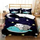 thumbnail image 1 of 3D Print Bubu Dudu Cartoon Bear Panda Bedding Set Boys Girls Twin Queen King Size Duvet Cover Pillowcase Bed boys Adult, 1 of 5