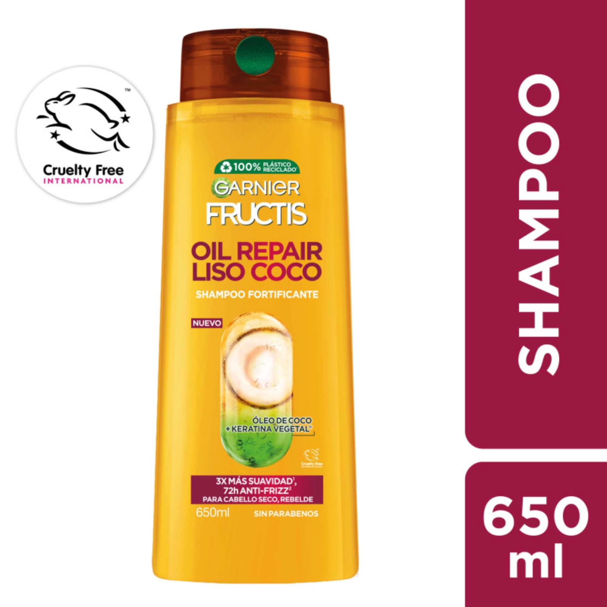Shampoo Garnier Liso Coco