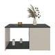 thumbnail image 3 of Mesa Centro 80X45X42,1 Cm Beige Y Negro, 3 of 7