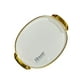 thumbnail image 2 of Bandeja Elegante Servir Con Dorado Decorativa Redonda Grande, 2 of 2