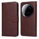 thumbnail image 1 of Funda Billetera para Xiaomi 15 Ultra con Porta Tarjetas y Soporte Ajustable Marrón, 1 of 4